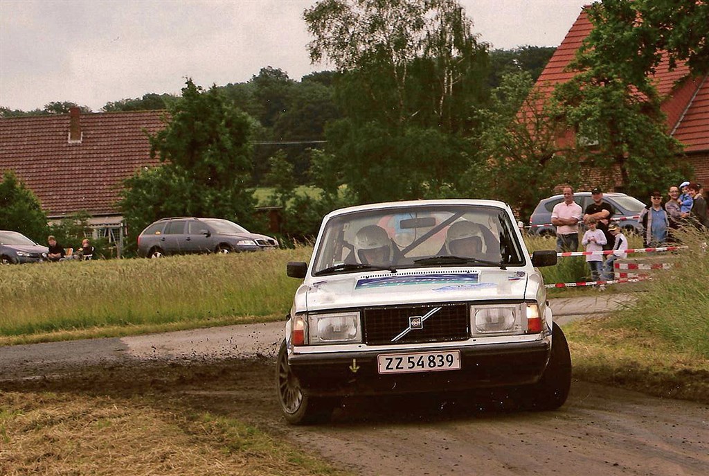 Kurt Mejer i aktion i tidligere rally i Tyskland
(Foto: Rallypics.dk)